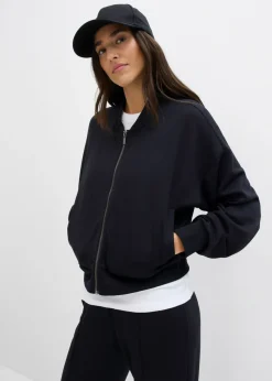 Cazadora de neopreno de suave mezcla de viscosa