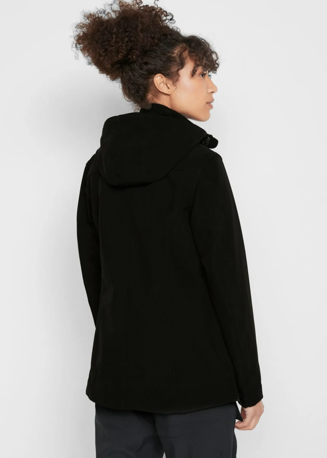 Cazadora de tejido suave impermeable