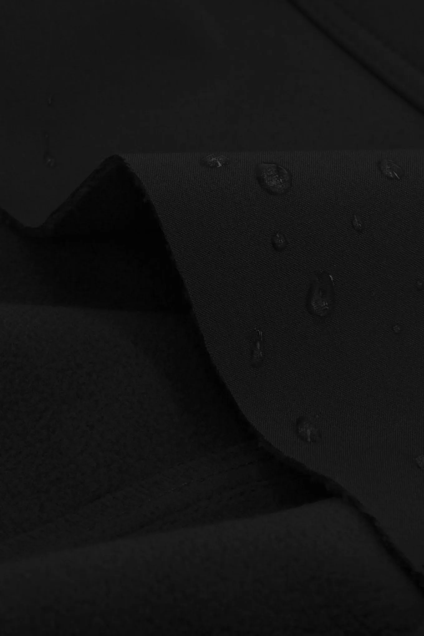 Cazadora de tejido suave impermeable