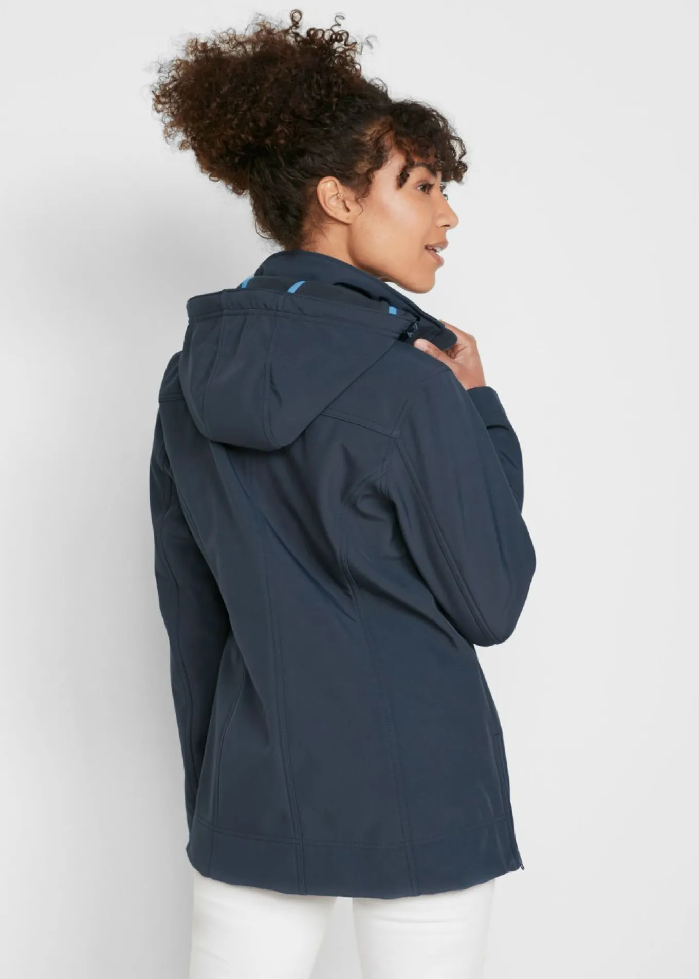 Cazadora de tejido suave impermeable