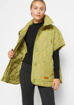 Chaleco acolchado y funcional, oversize, impermeable