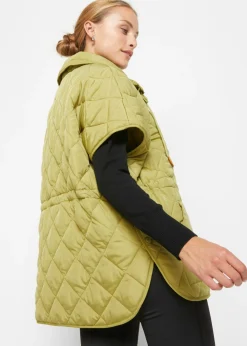 Chaleco acolchado y funcional, oversize, impermeable