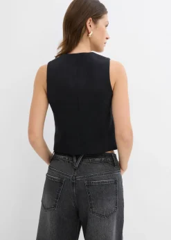 Chaleco corto de traje
