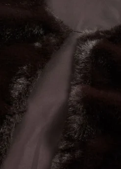Chaleco de pelo sintético