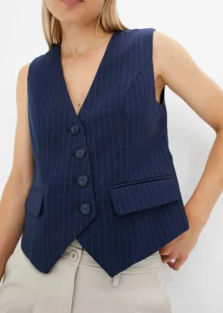 Chaleco de traje de mezcla de viscosa