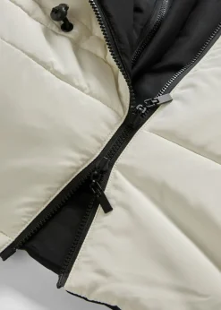 Chaleco premamá forrado 4 en 1 con función reversible e inserto de porteo
