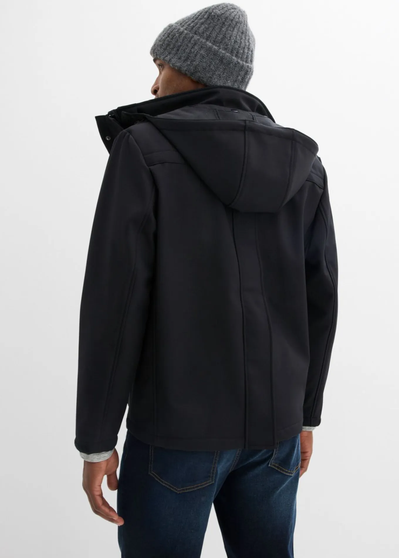 Chaqueta 3 en 1 con función de porteo en la parte delantera y trasera para hombres