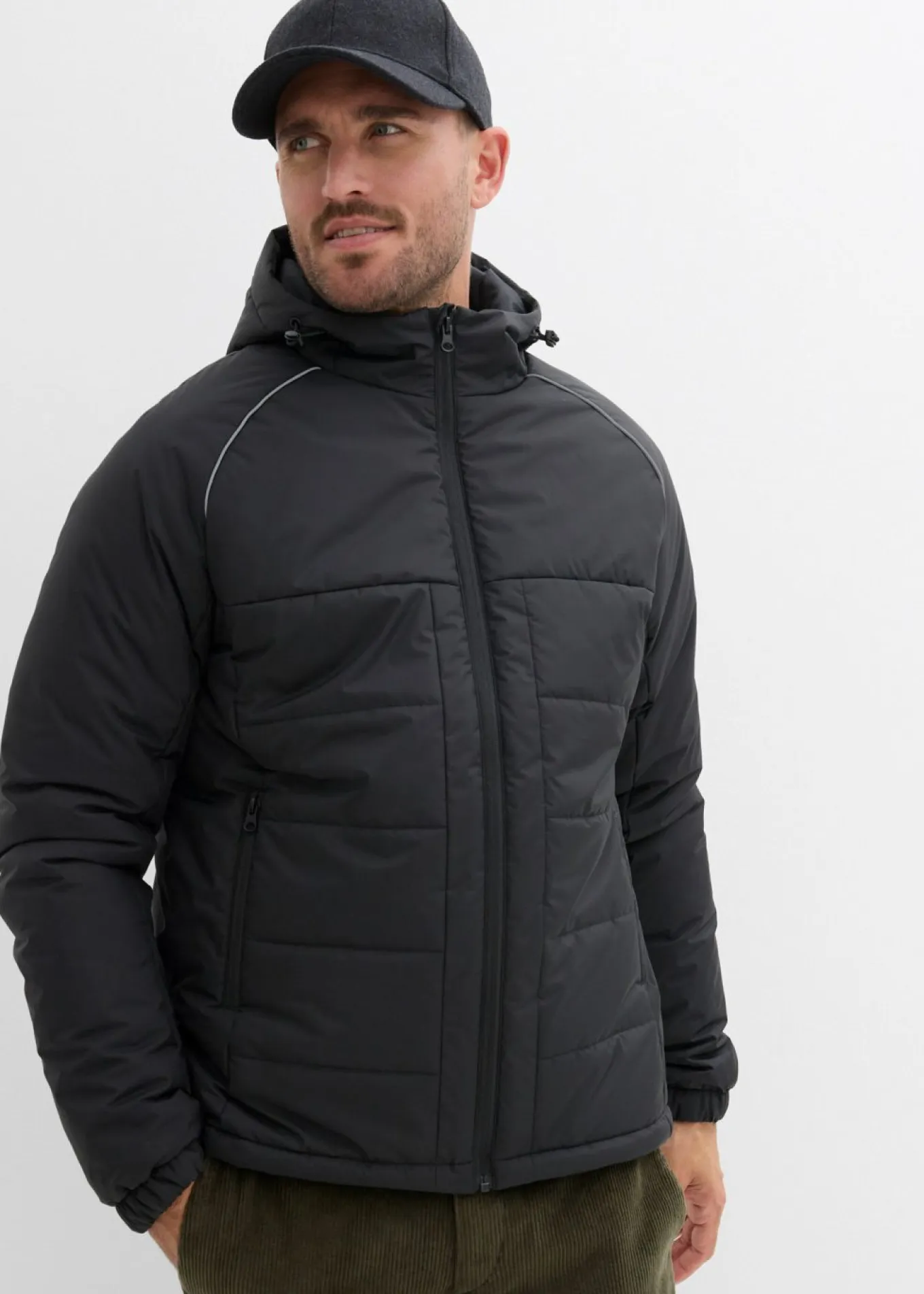 Chaqueta acolchada con capucha