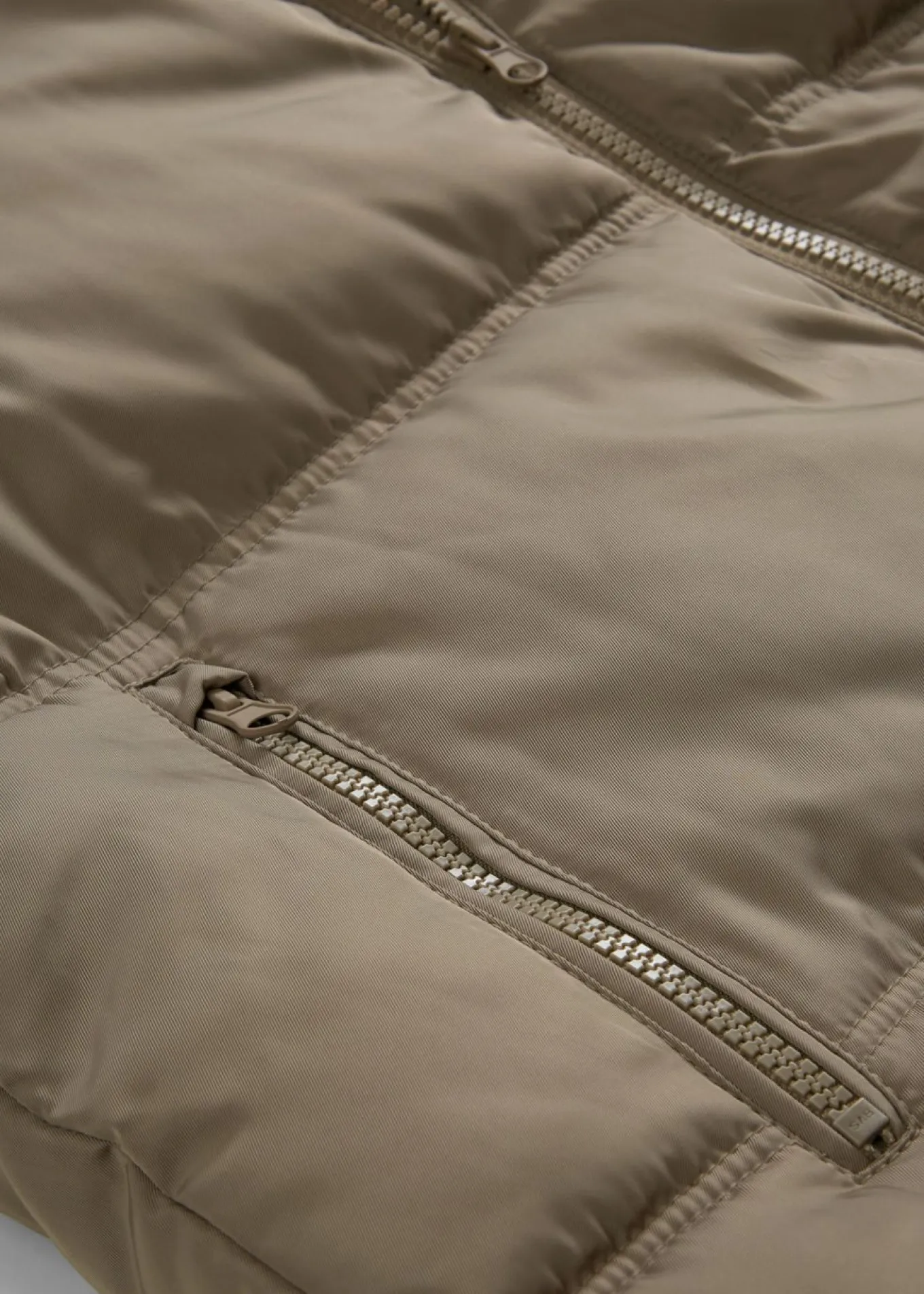 Chaqueta acolchada con corte holgado