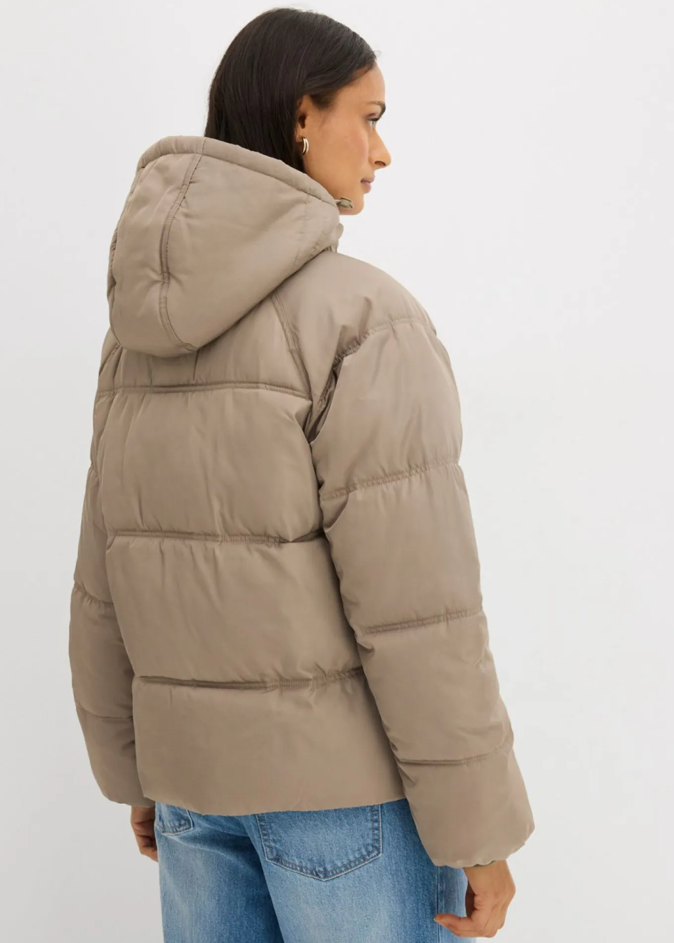 Chaqueta acolchada con corte holgado