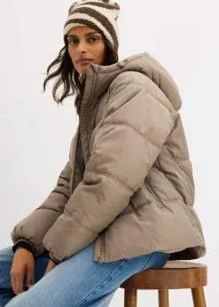Chaqueta acolchada con corte holgado