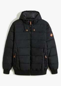 Chaqueta acolchada con corte de cazadora
