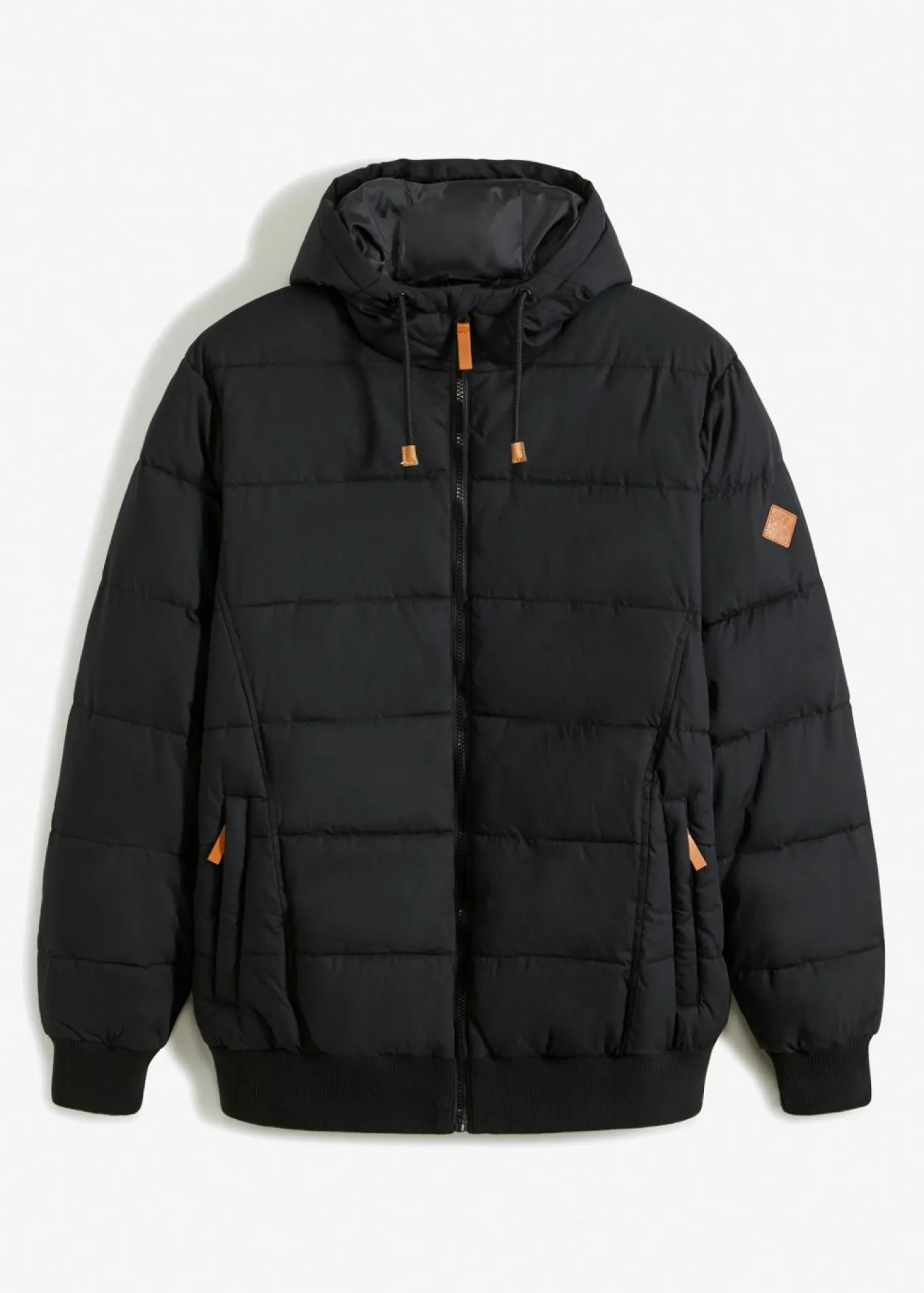 Chaqueta acolchada con corte de cazadora