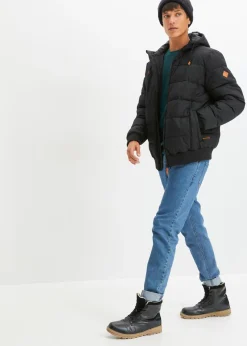 Chaqueta acolchada con corte de cazadora