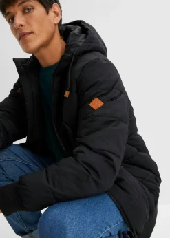 Chaqueta acolchada con corte de cazadora