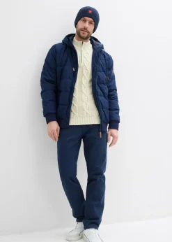 Chaqueta acolchada con corte de cazadora