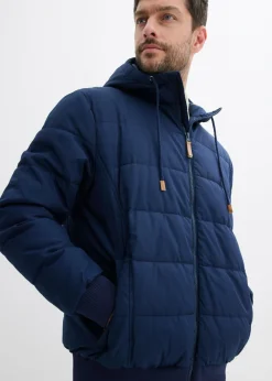 Chaqueta acolchada con corte de cazadora
