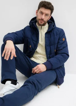 Chaqueta acolchada con corte de cazadora