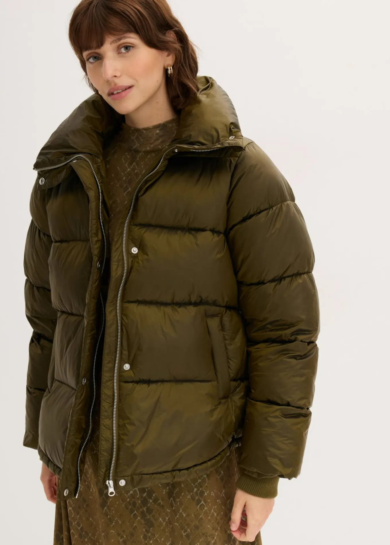 Chaqueta acolchada con corte holgado