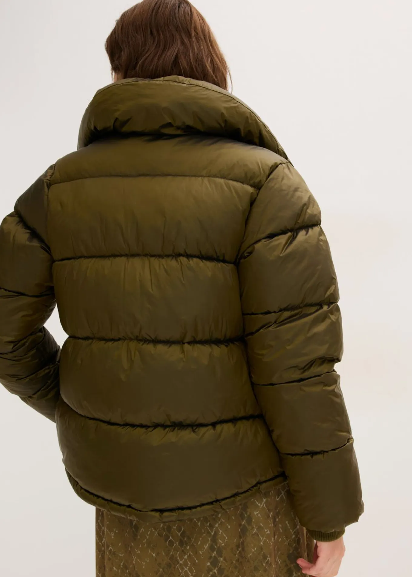 Chaqueta acolchada con corte holgado