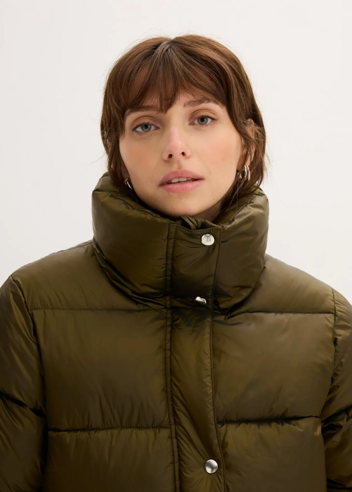 Chaqueta acolchada con corte holgado
