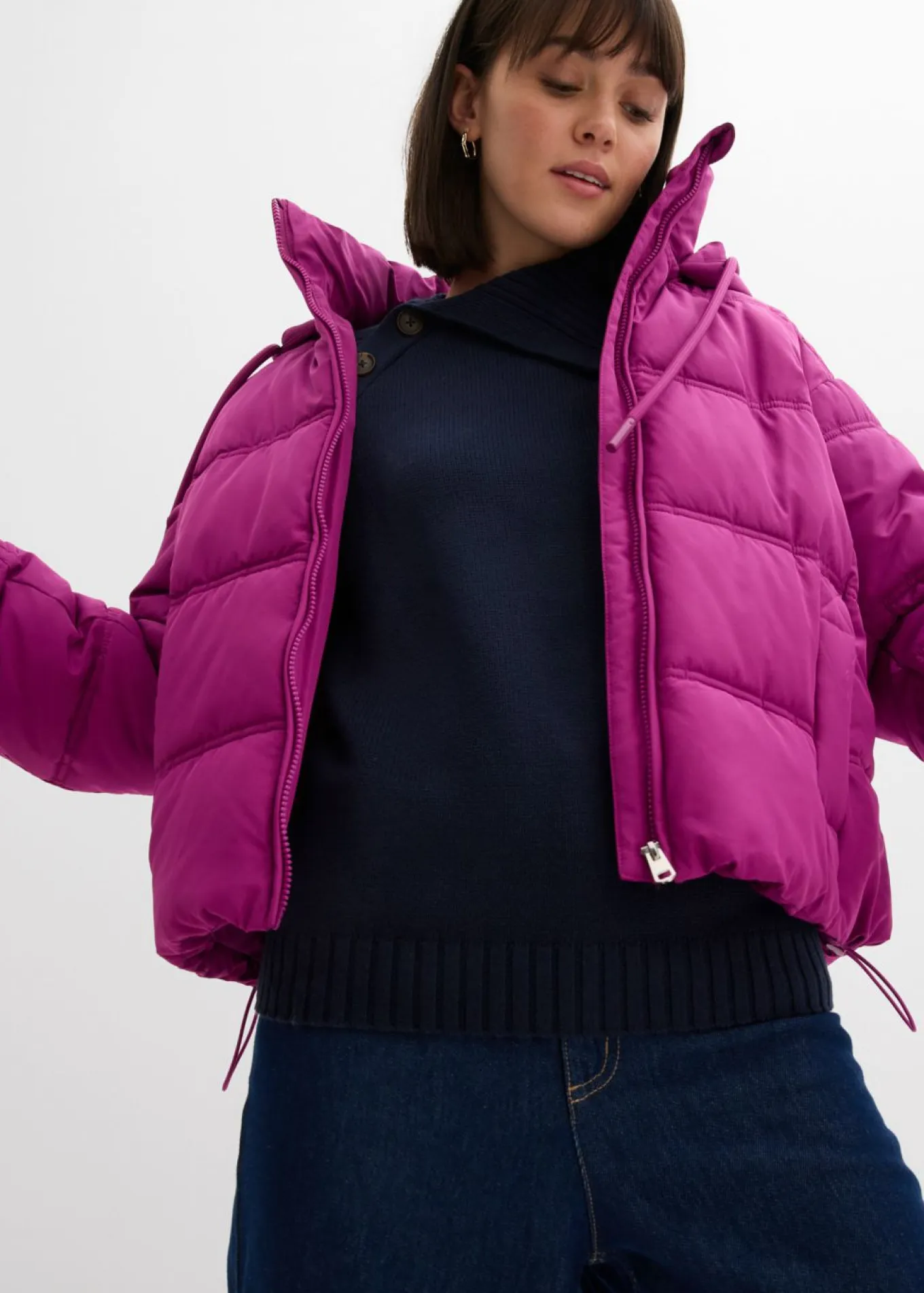 Chaqueta acolchada corta