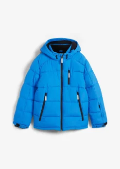 Chaqueta acolchada de invierno con forro cálido y capucha