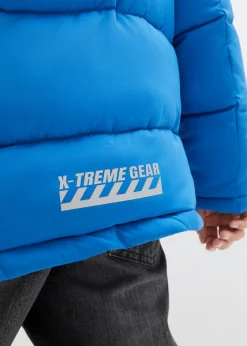Chaqueta acolchada de invierno con forro cálido y capucha