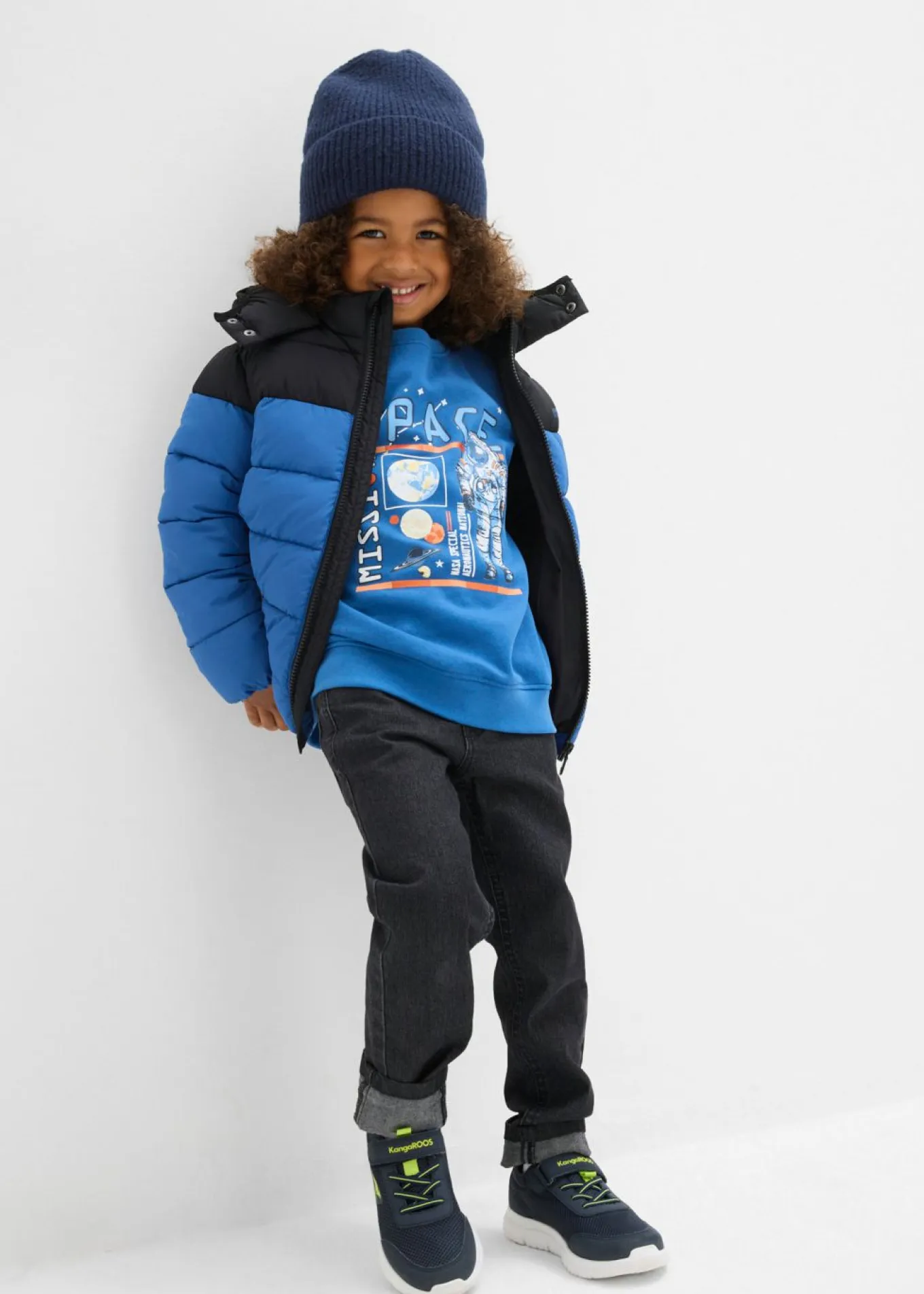 Chaqueta acolchada de invierno con forro cálido, impermeable