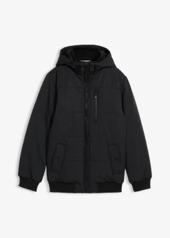 Chaqueta acolchada de invierno tipo cazadora con capucha