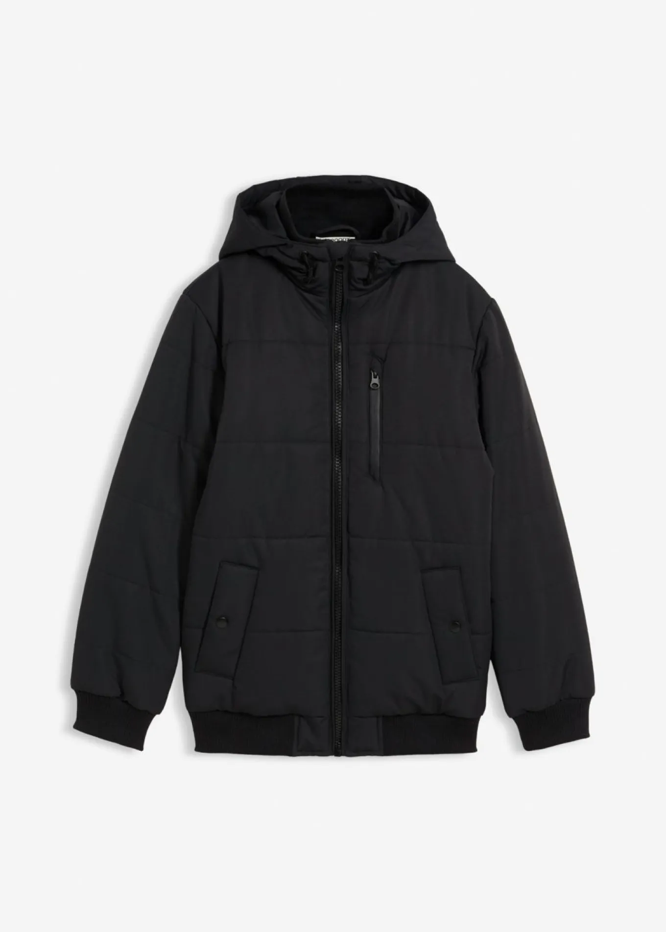 Chaqueta acolchada de invierno tipo cazadora con capucha