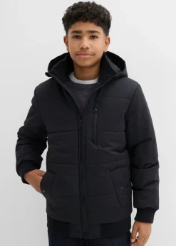 Chaqueta acolchada de invierno tipo cazadora con capucha