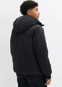 Chaqueta acolchada de invierno tipo cazadora con capucha