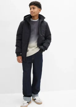 Chaqueta acolchada de invierno tipo cazadora con capucha