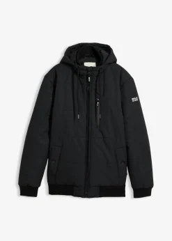 Chaqueta acolchada de invierno tipo cazadora con capucha