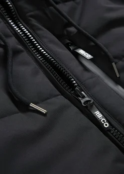 Chaqueta acolchada de invierno tipo cazadora con capucha