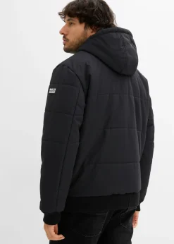 Chaqueta acolchada de invierno tipo cazadora con capucha