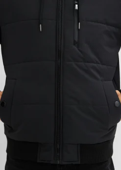 Chaqueta acolchada de invierno tipo cazadora con capucha