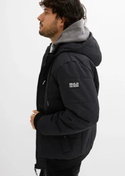 Chaqueta acolchada de invierno tipo cazadora con capucha