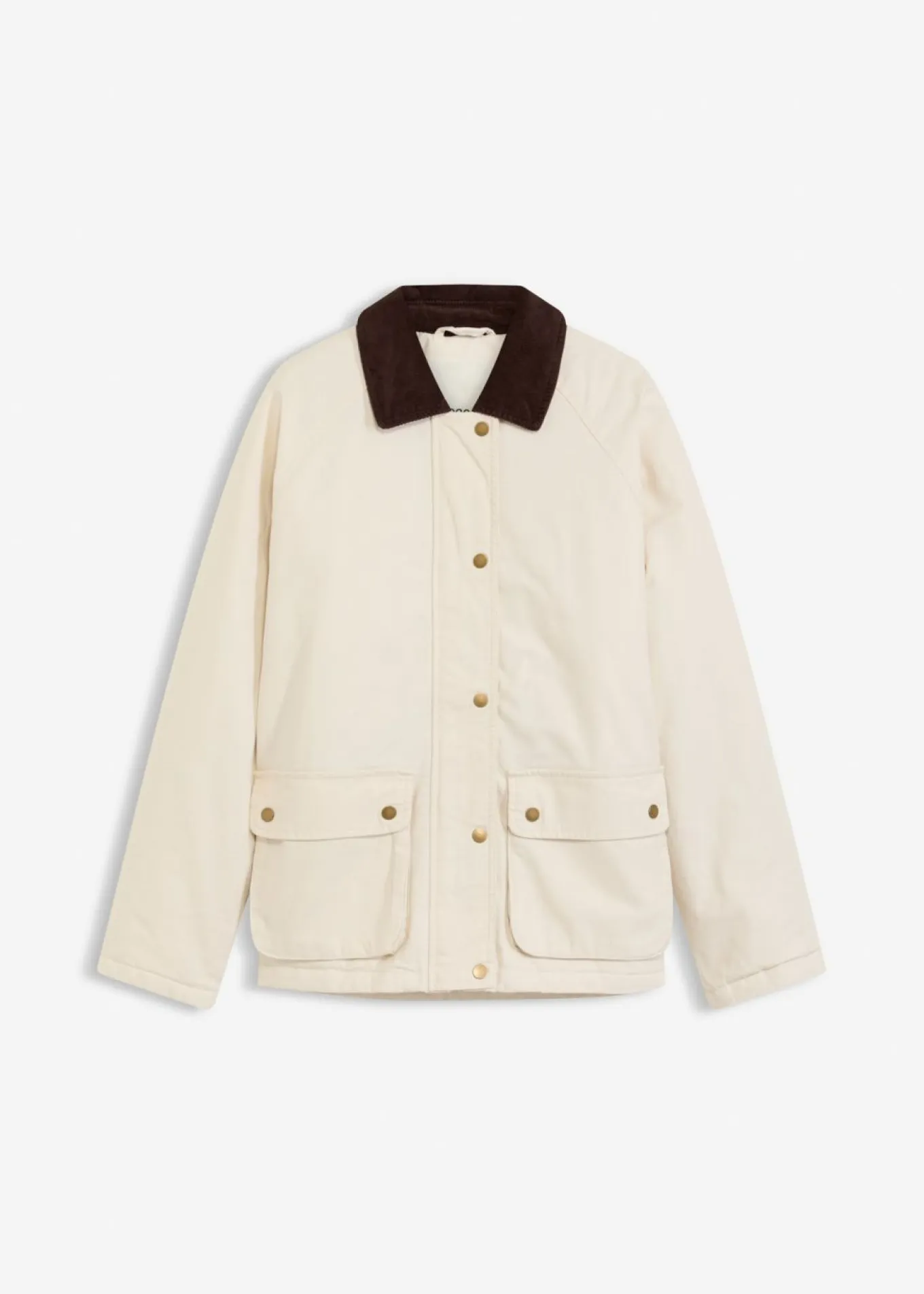 Chaqueta acolchada de sarga