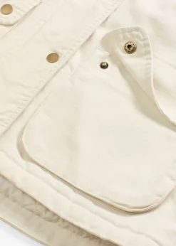 Chaqueta acolchada de sarga