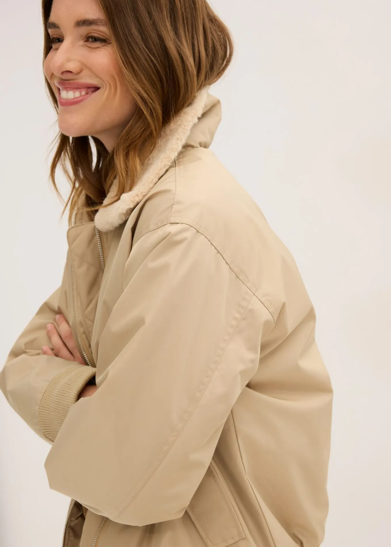 Chaqueta acolchada para exteriores