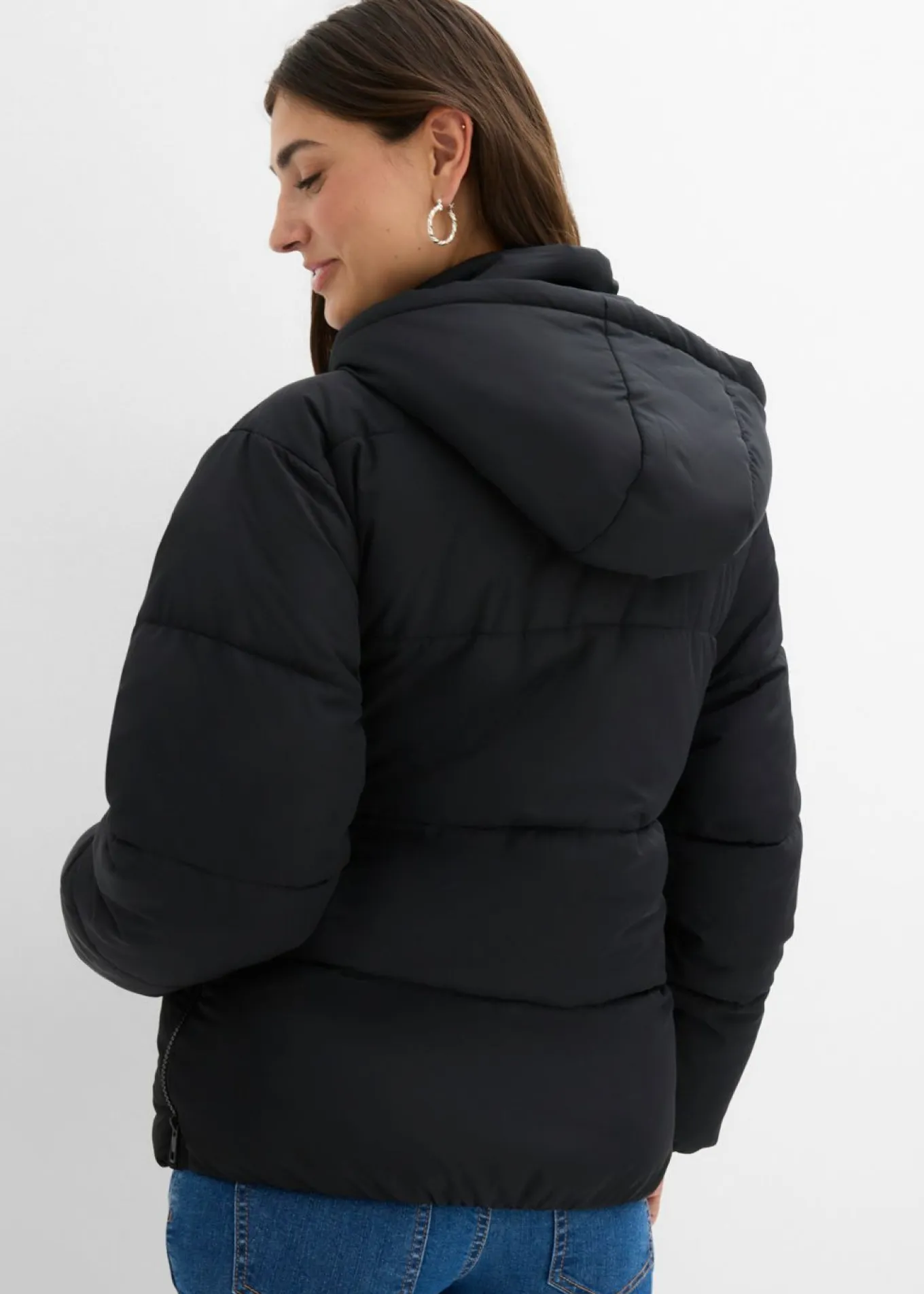 Chaqueta acolchada premamá 3 en 1 repelente al agua con inserto para porteo