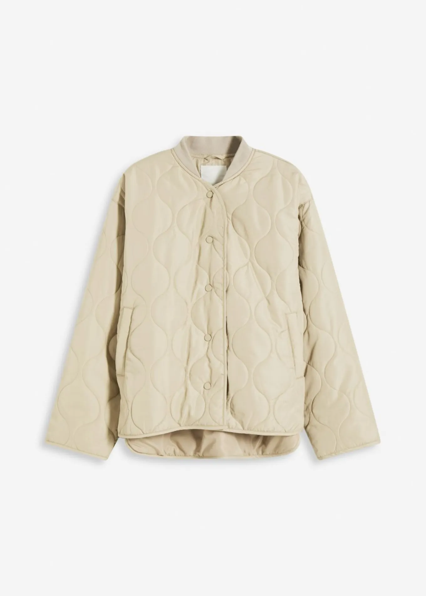 Chaqueta acolchada ultraligera con corte holgado