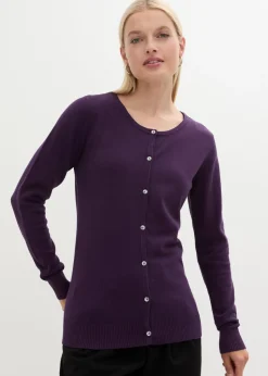 Chaqueta ajustada de punto fino