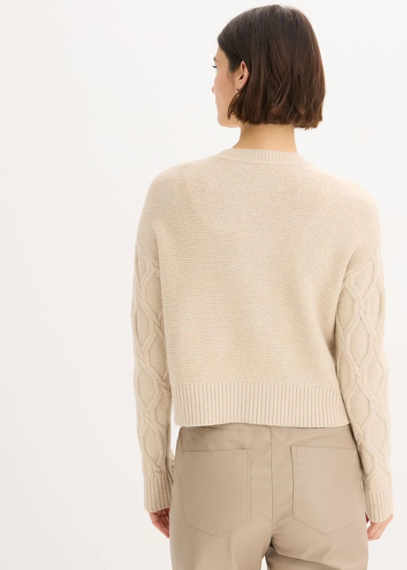 Chaqueta bomber con contenido de lana