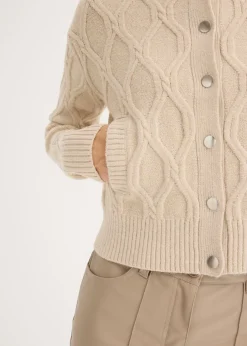 Chaqueta bomber con contenido de lana