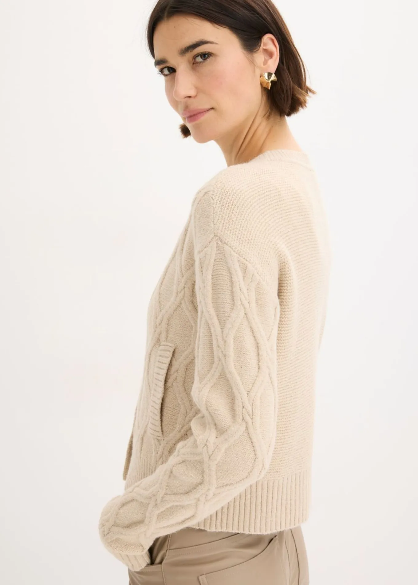 Chaqueta bomber con contenido de lana