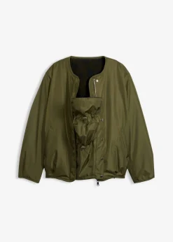 Chaqueta bomber reversible 4 en 1 con inserto de porteo