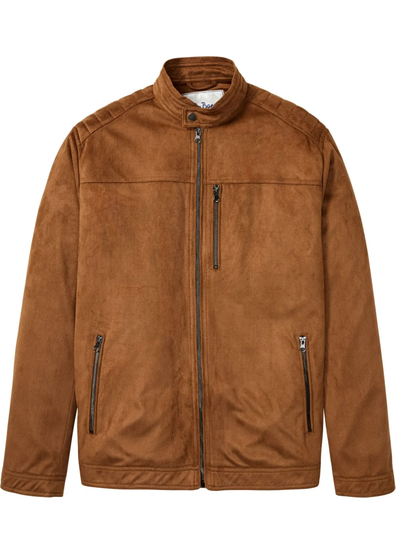 Chaqueta con aspecto de ante